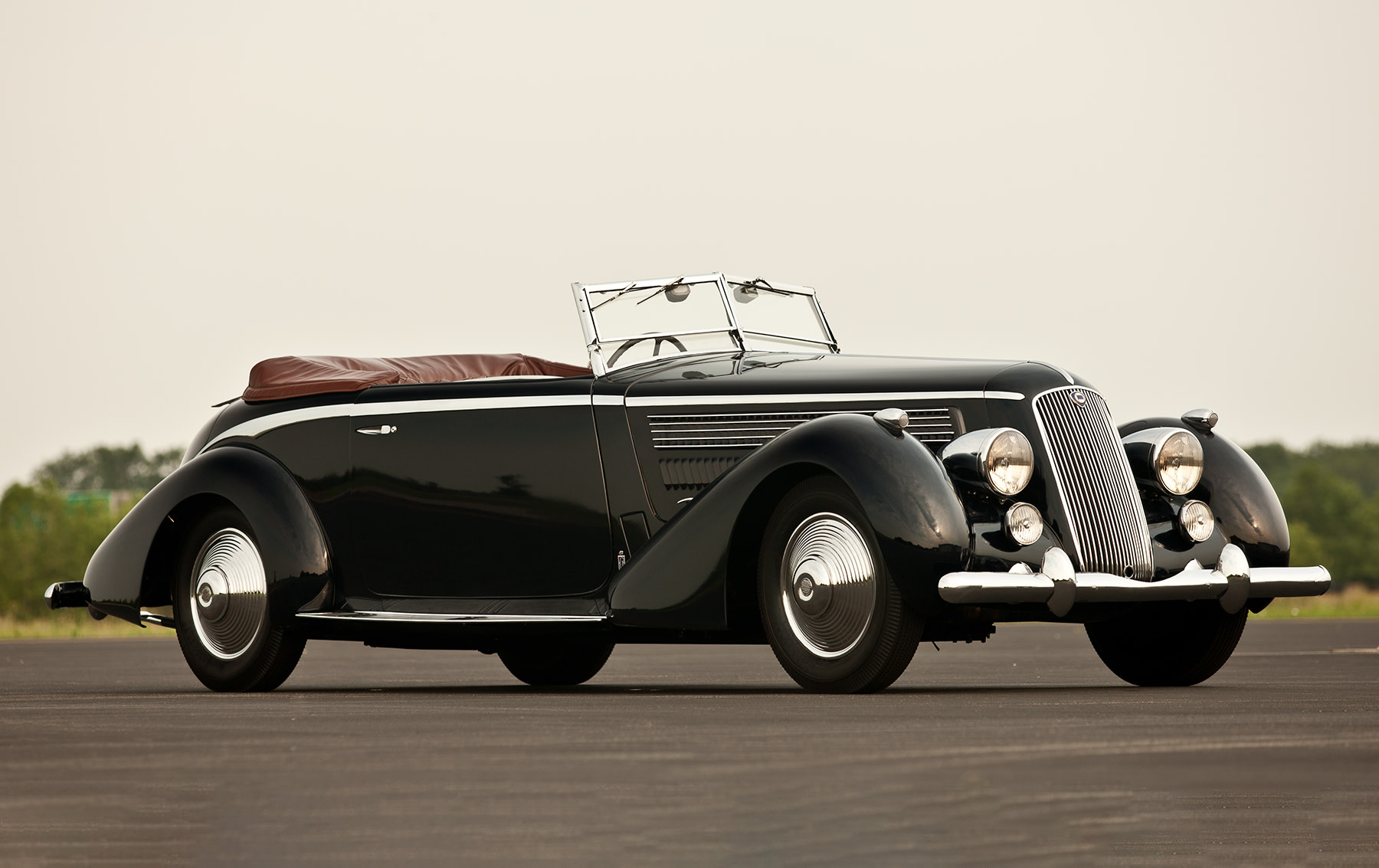 ファッションデザイナー 1936 Company & Gooding | Cabriolet Astura Lancia ミニカー